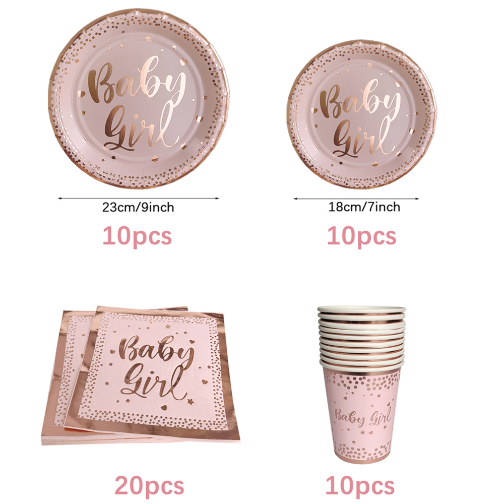 Rose Gold Party Disposable Tab - Paper Straw Color recension och pris