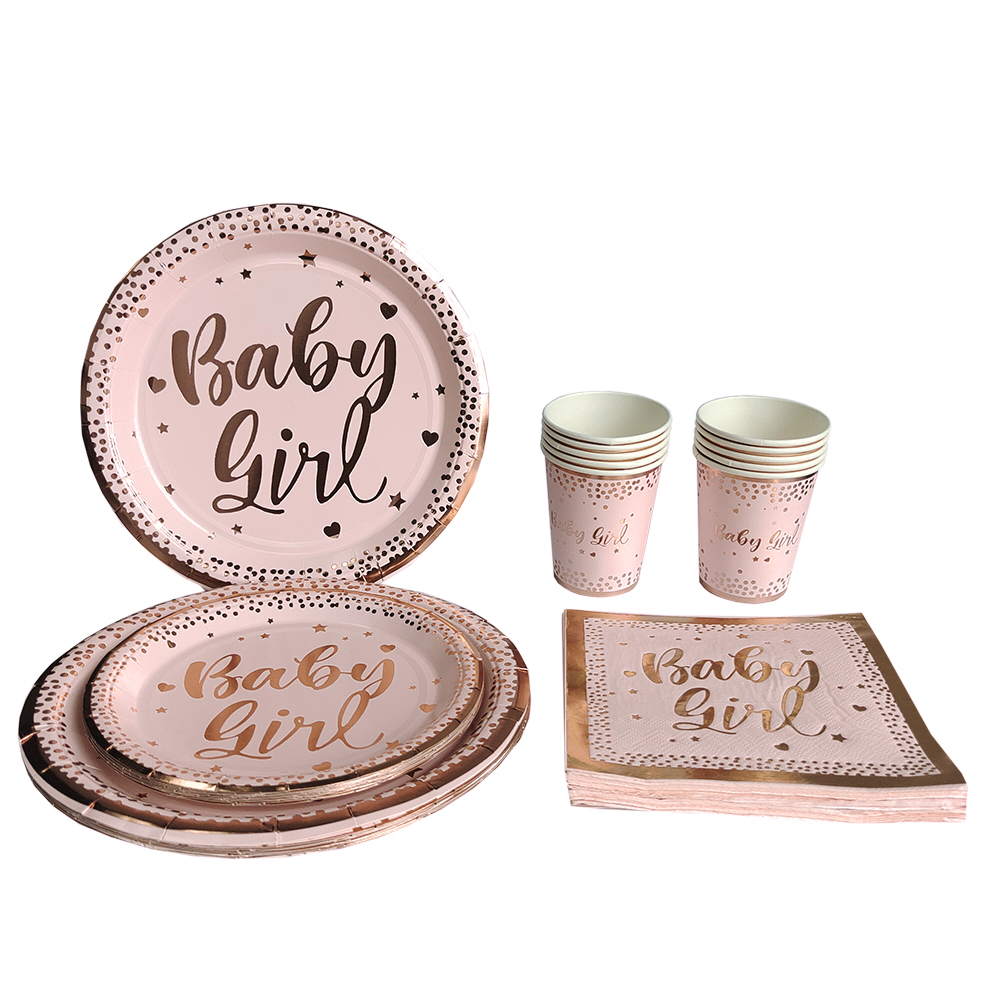 Rose Gold Party Disposable Tab - Paper Straw Color recension och pris
