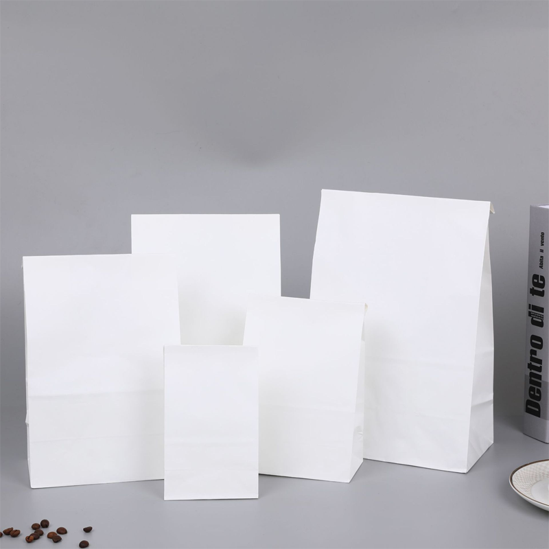 50Pcs/White Kraft Paper Bags F - Event Party Shop recension och pris