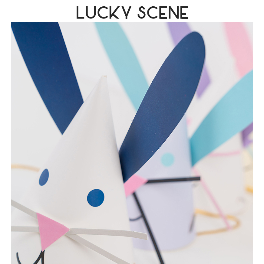 Bunny Ears Birthday Hat Cute B - Party Hat Cone recension och pris