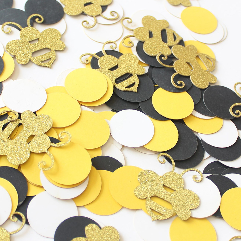 1Set Cartoon Bee Paper Scrap R - Papercraft Supply Confetti recension och pris