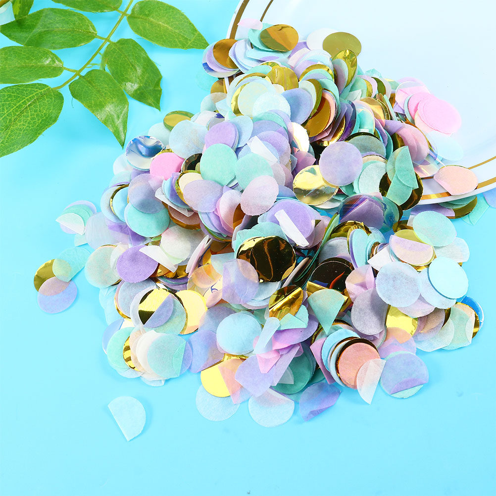 1Pack 50G Elegant Round Paper  - Papercraft Supply Confetti recension och pris