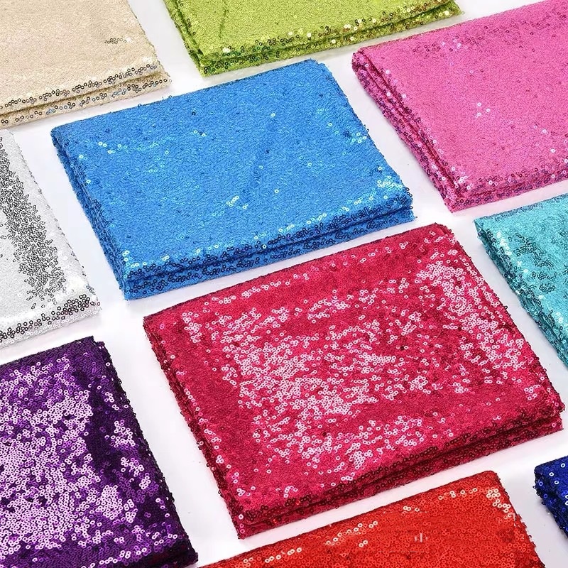 3mm Full Small Sequin Fabric F - Glitter Tablecloth recension och pris