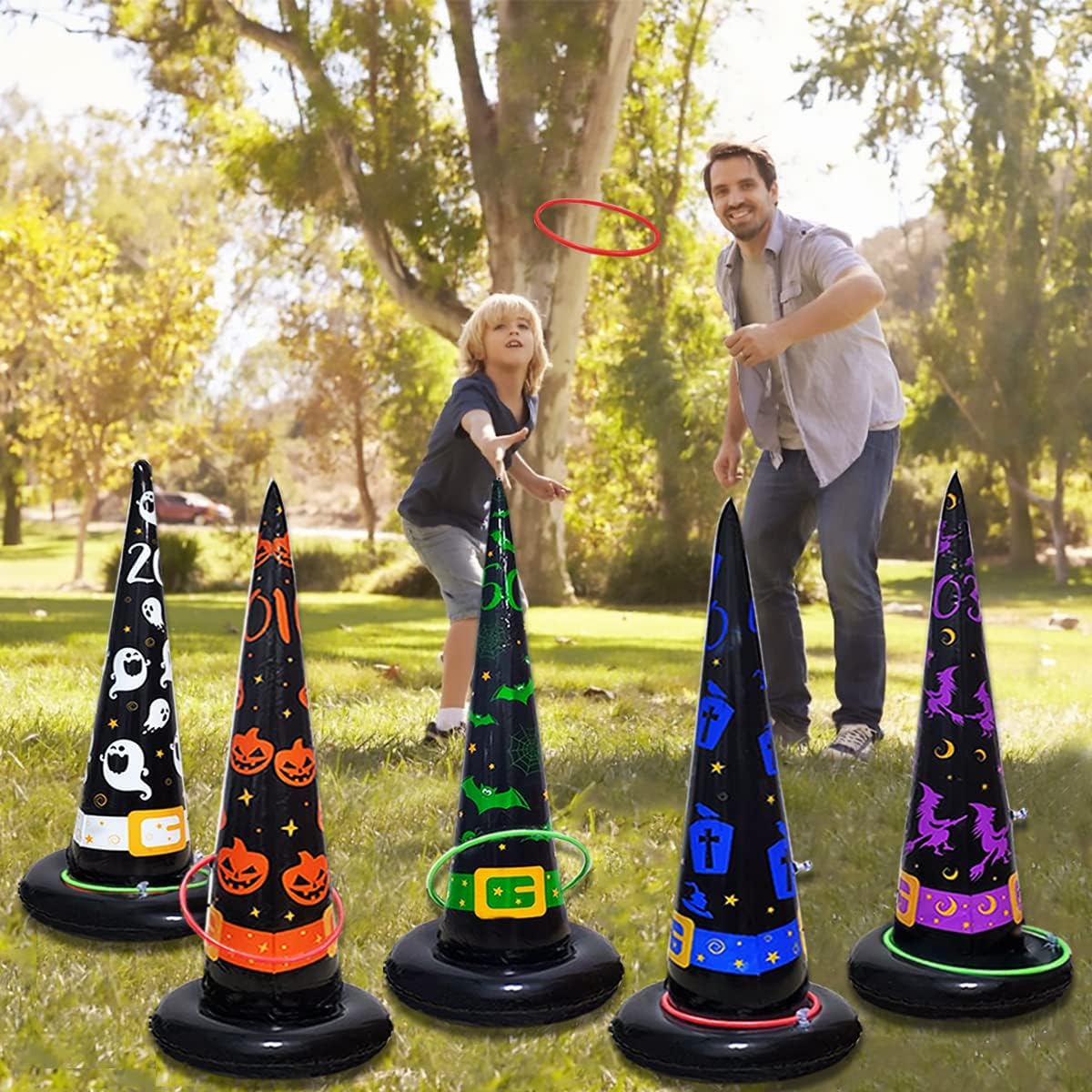 1-10Sets Halloween Inflatable  - Party Hat Cone recension och pris